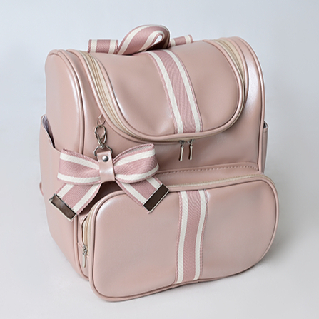 Mochila Maternidade Luxo Com Laço Menino/Menina I Térmica e Impermável