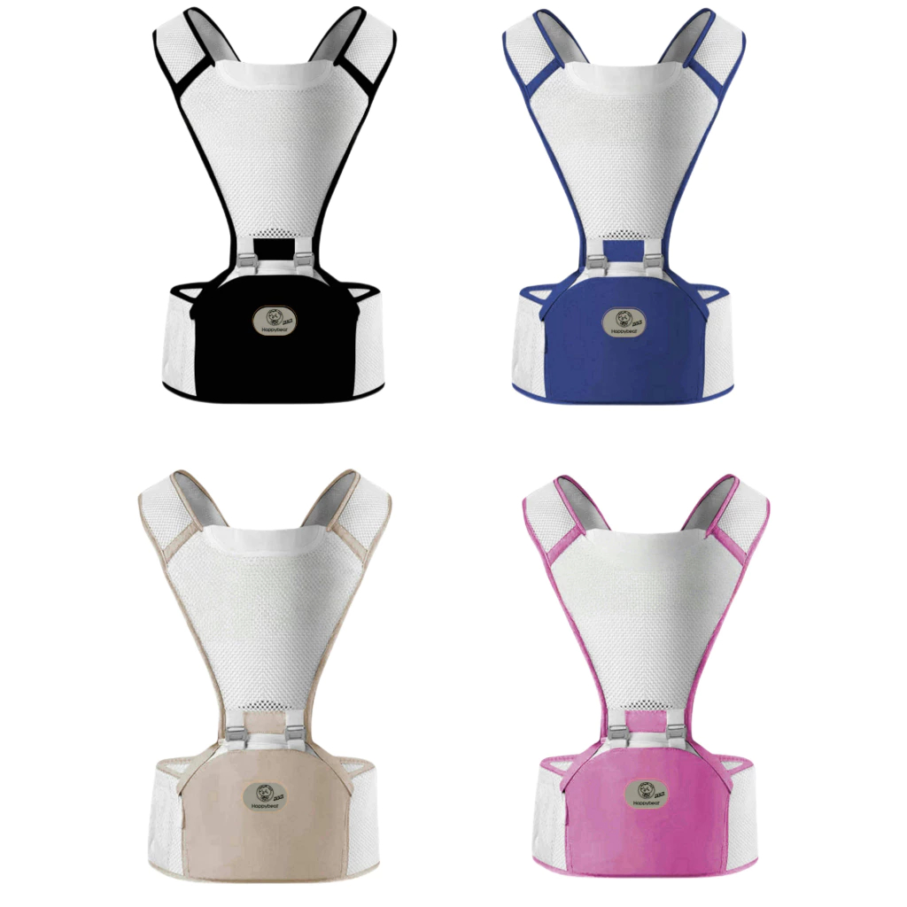 Banco De Cintura Para Bebê Canguru  Bebe Passeio Varias Cores Mochila Infantil Hipseat Carrier