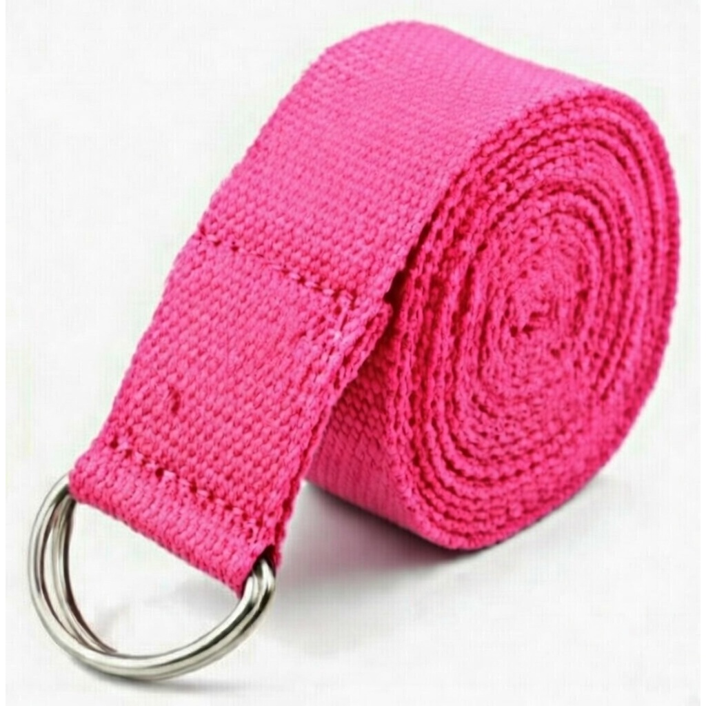 Fita / Cinto de Yoga e Alongamento  Pilates Reabilitação Fisioterapia e Exercícios Funcional