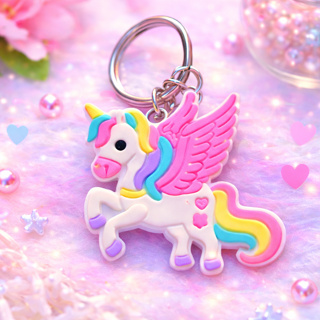 10/30unid Chaveiros Unicórnio ROSA - Mimos e Lembrancinhas para aniversários e etc. em Oferta na Shopee