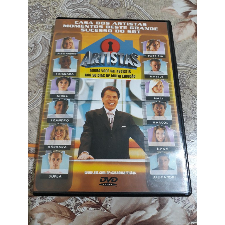 DVD Casa dos Artistas