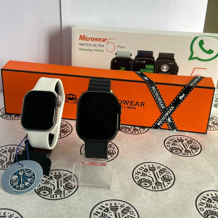 KIT 2 SMARTWATCH– W11 MINI 42MM + ULTRA 5 PLUS 49MM