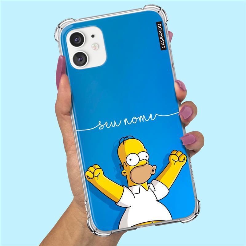 Capa Capinha Para Samsung Galaxy A30 A30s A31 A32 A33 A34 A35 A36 A37 Anti-impacto Personalizada Homer Simpsons 2