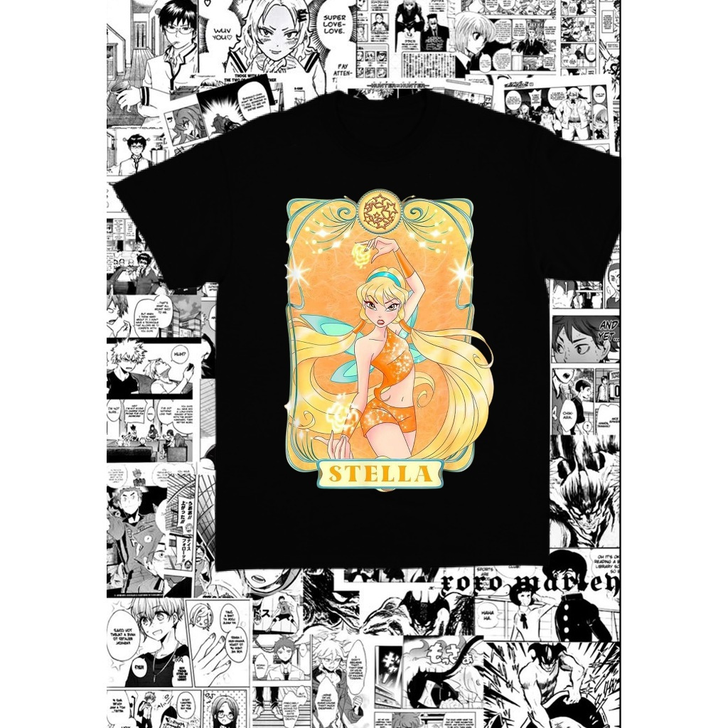Camisa Stella Winx O clube das winx