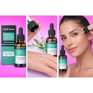 Sérum Lové Rain (Niacinamida + Glicólico + Ácido Tranexâmico + Ácido Salicílico) Novos produtos em Oferta na Shopee