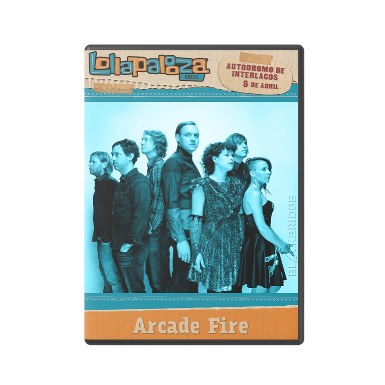 Arcade Fire Dvd Lollapalooza Brasil 2014