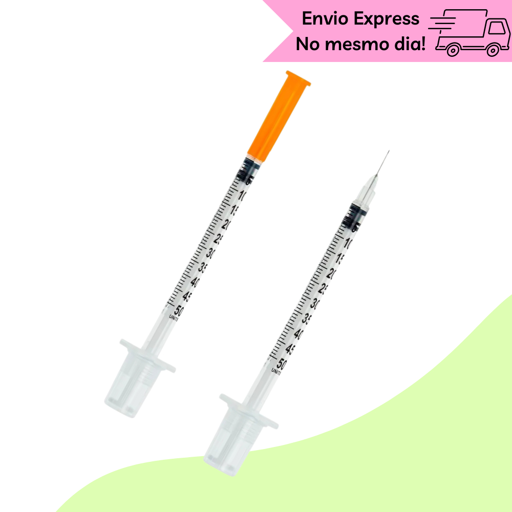 Kit 20un Seringas Ultra 0,5ml Agulha 25x6mm 31G Embalagem Individual em Oferta na Shopee