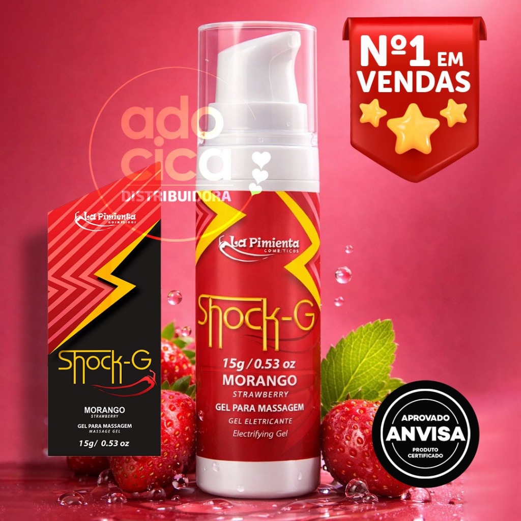 VIBRADOR LÍQUIDO SHOCK G COM EFEITO VIBRANTE ALTO PODER DE DESLIZE E SENSAÇÕES ENVOLVENTES em Oferta na Shopee
