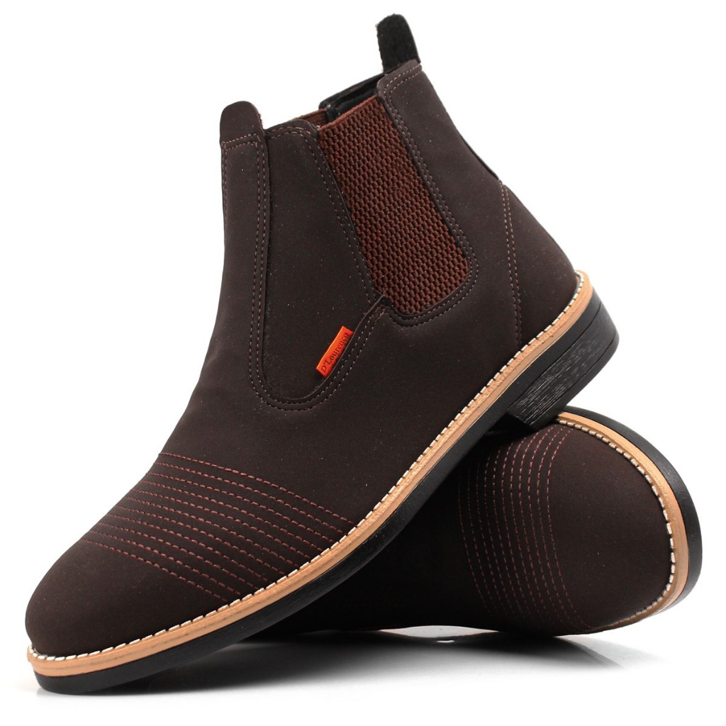Botina Chelsea Masculina Casual e Social Fazendeiro 38 ao 43