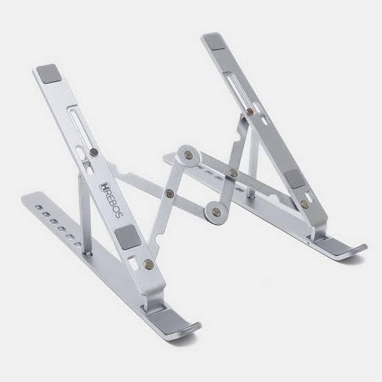 Suporte Notebook Metal Dobrável com Ajuste Ergonômico para Postura Correta