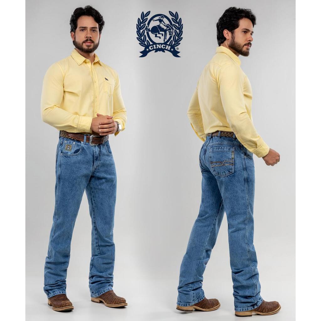 Calça Masculina Cinch Premium Country Peão Rodeio jeans