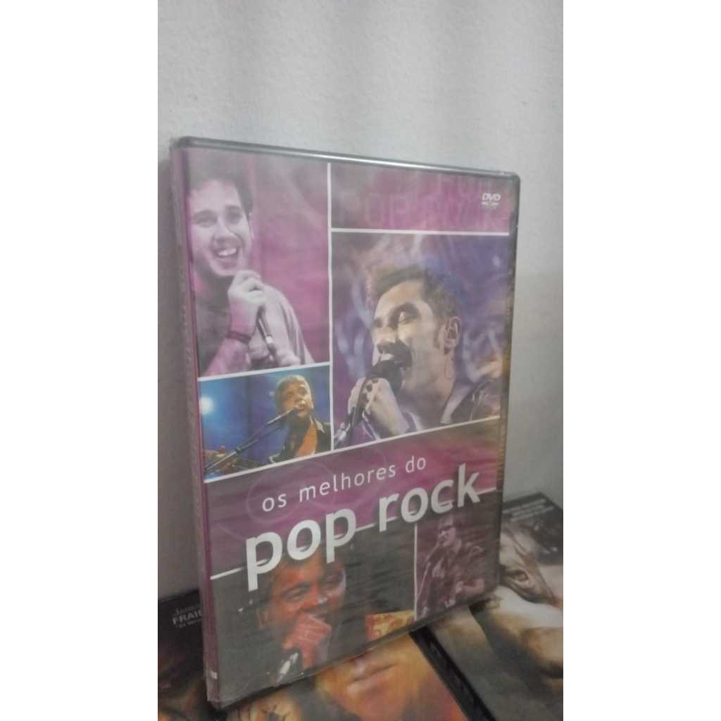 Os Melhores Do Pop Rock Dvd Lacrado Capital Inicial Jota quest Skank Titãs Ira Lulu Cidade negra