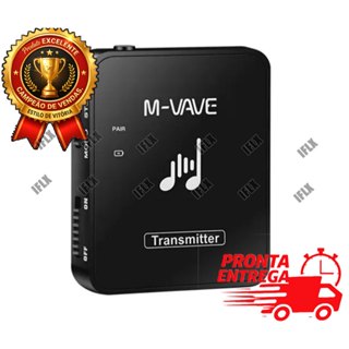 Transmissor M-vave Wp-10 Para Retorno De Palco Avulso Adicional WP10 Transmitter Add em Oferta na Shopee