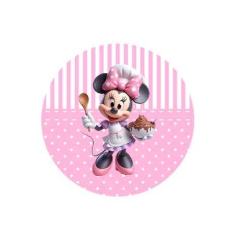 Rótulo Adesivo Redondo Personalizado 5x5 | Para Latinha | Qualquer Tema | Festa Infantil | Aniversário | Lembrancinhas