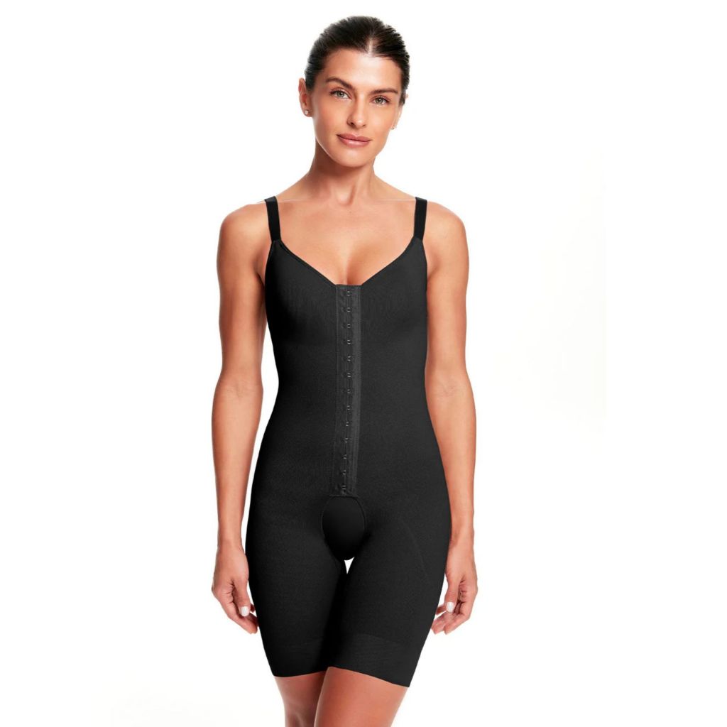 Cinta Macaquinho Modelador Pós Cirúrgico Compressão Confortável Pós Lipo Com Alça Regulável Plié Med em Oferta na Shopee