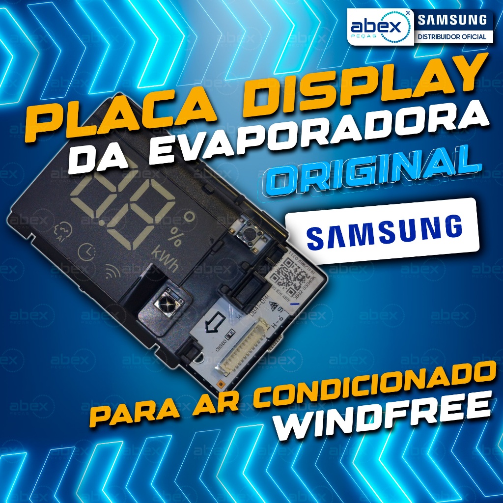 Placa Display Evaporadora Wi-Fi Ar Condicionado Samsung Windfree DB92-05040K Original