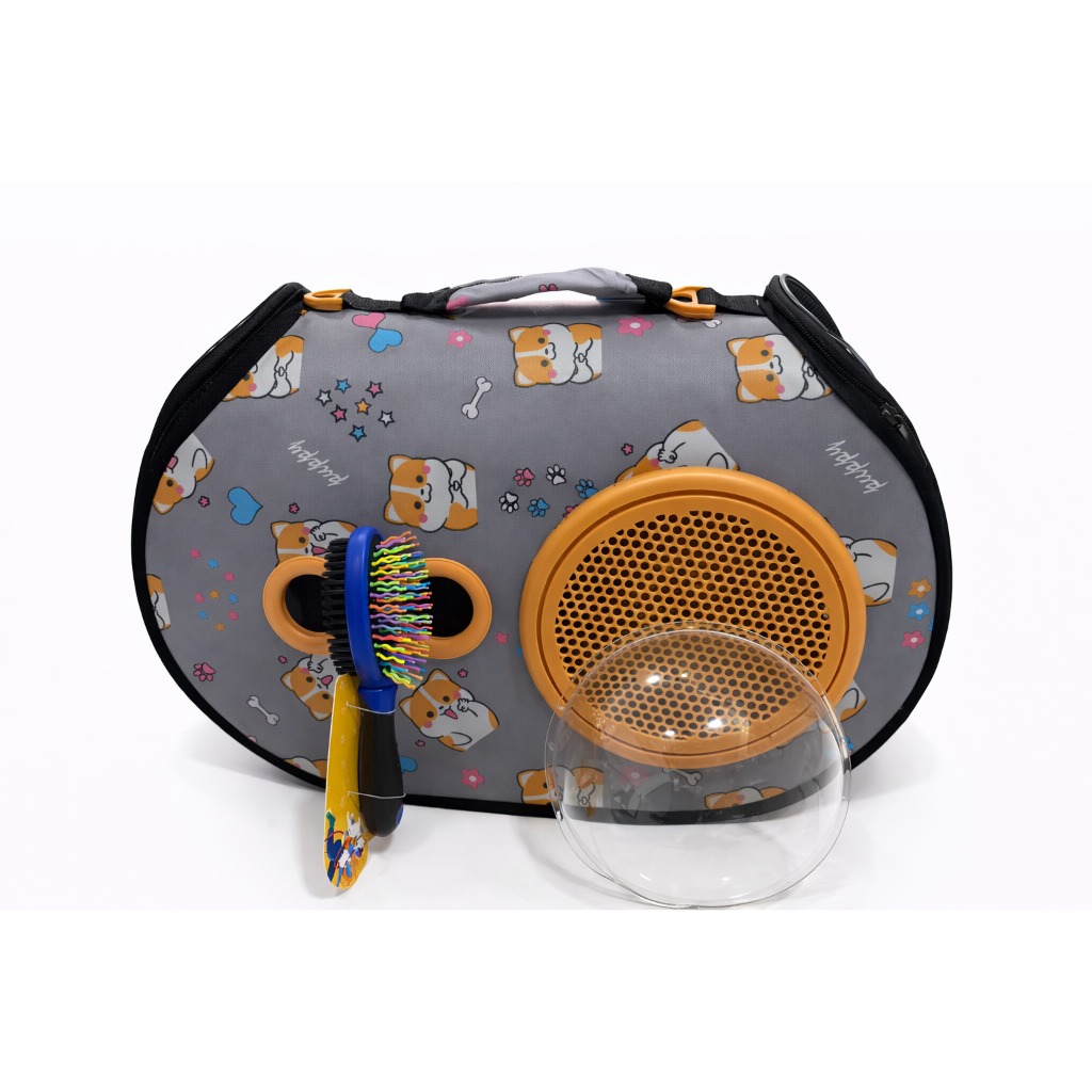 Kit Para Pet  -  1 Bolsa de Transporte Para Pet + 1 Pente Para Pets