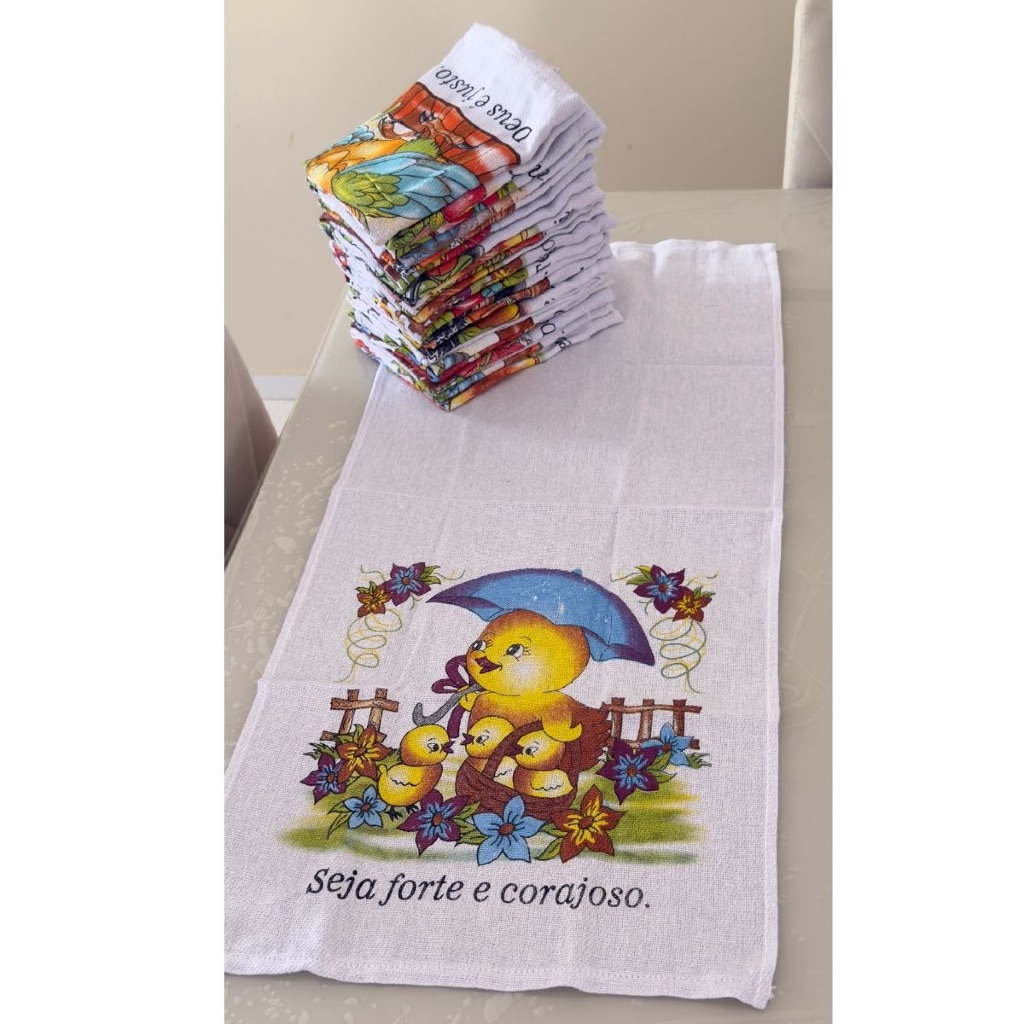 Panos de Prato Tradi Kit 50Algodão Grande 44x65 Atacado Pano de Copa Cozinha Alta Absorção Limpeza Doméstica Secar Louça