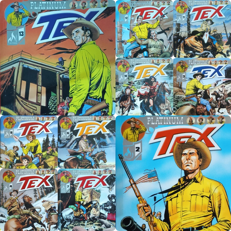 HQ: TEX PLATINUM  MYTHOS- Coleção [Venda Por Unidade ou Lote]