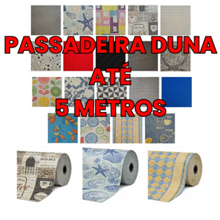 Passadeira Tropical Dunas Até 5 Metros Emborrachada E Antiderrapante 43cm Largura em Oferta na Shopee