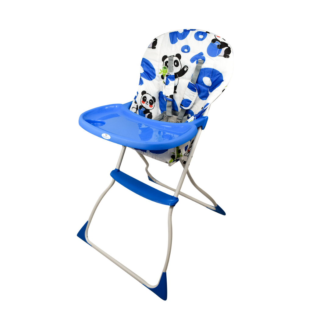 Cadeira Refeição Alimentação Alta para Criança Azul