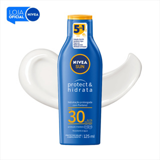NIVEA SUN Protetor Solar Protect & Hidrata FPS 30 125ml BBB 26 em Oferta na Shopee