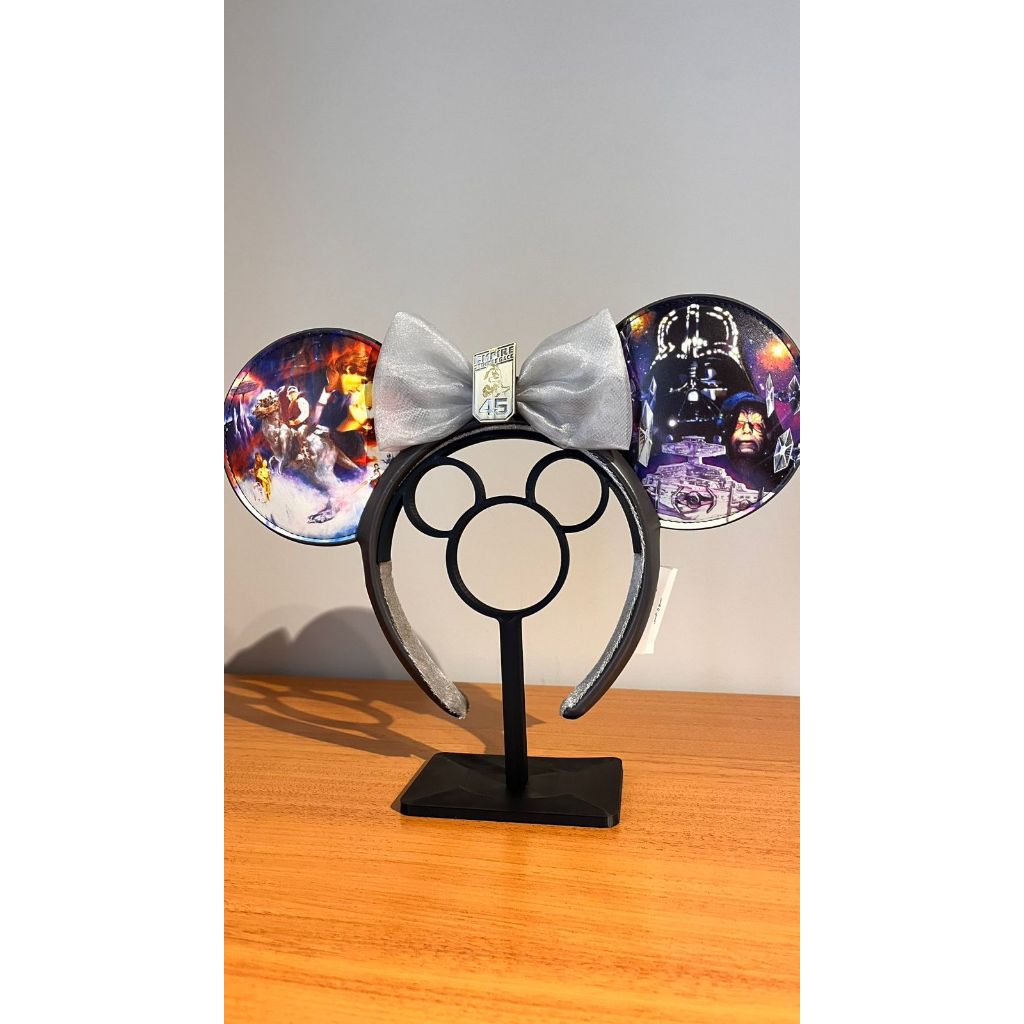 Suporte 3D para Orelha Mickey Disney | Porta Tiara Disney | Organizador e Expositor de Orelhinhas