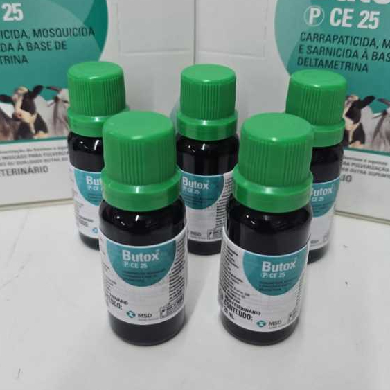 Kits de 5 a 1 Butox Para Carrapato Pulgas Sarna Moscas Para Ambiente 20ml