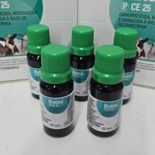 Kits de 5 a 1 Butox Para Carrapato Pulgas Sarna Moscas Para Ambiente 20ml em Oferta na Shopee