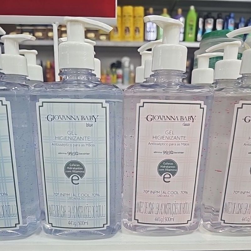Álcool Giovanna Baby 500ml em Oferta na Shopee