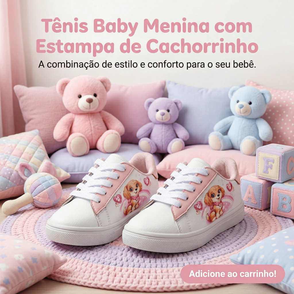 Tênis Infantil Menina para Escola Volta às Aulas -  Leve, Macio e Perfeito Para a Escola - COMPRE JÁ