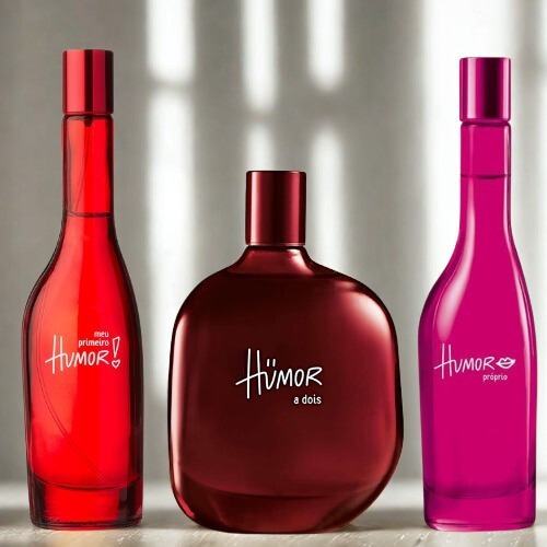 Kit C/3 Perfumes Humor - Meu Primeiro Humor, Humor Próprio e Humor a Dois 100ml