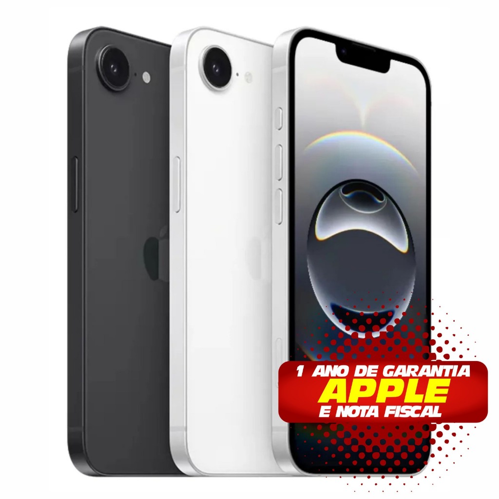 CELULAR APPLE IPHONE 16E 128GB - LACRADO NOVO ORIGINAL PRONTA ENTREGA PROMOÇÃO