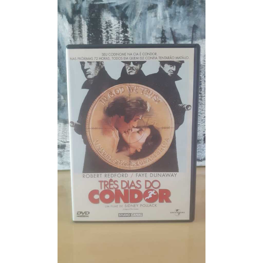 DVD Três Dias do Condor (Robert Redford)