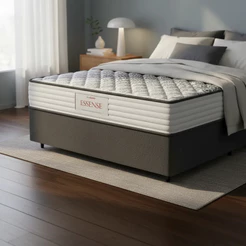 Cama Box com Colchão de Molas Ensacadas Double Face Essence Probel Casal 138cm
