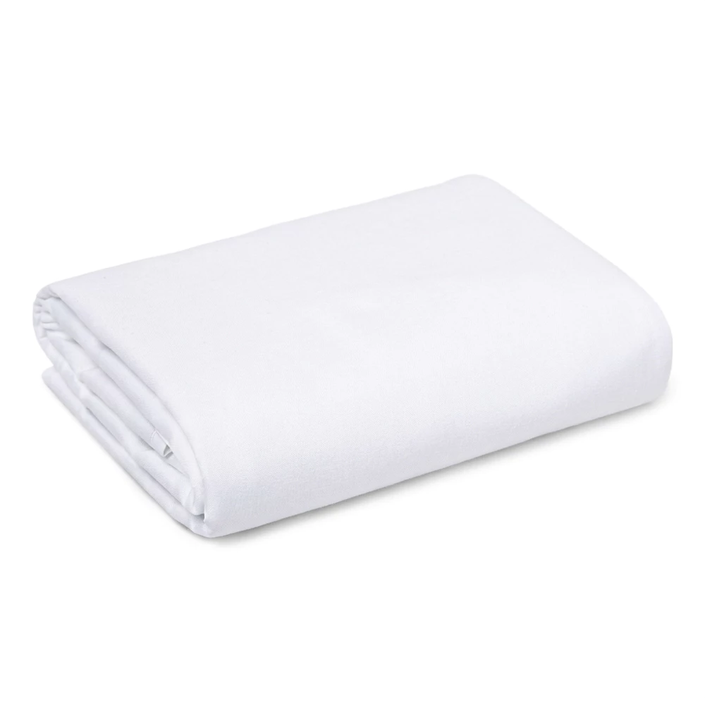 Lençol Sem Elastico Superior Avulso com Bainha 400 Fios Cama Solteiro, Casal, Queen e King