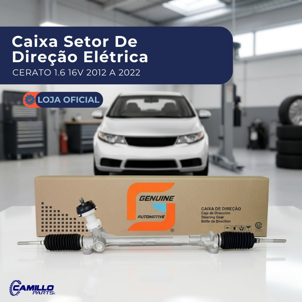 Caixa Setor Direção Elétrica Kia Cerato 1.6 16V 2012 a 2022 Genuine Automotive