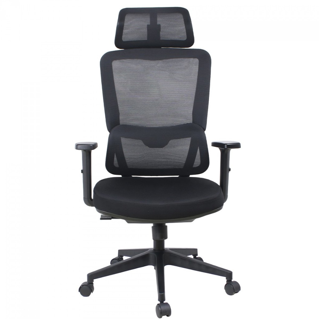 Cadeira de Escritório Dr. Office Work Pro, Ajustável, Mesh, Reclinável, Preta, DR-CH-WKPR2DB em Oferta na Shopee