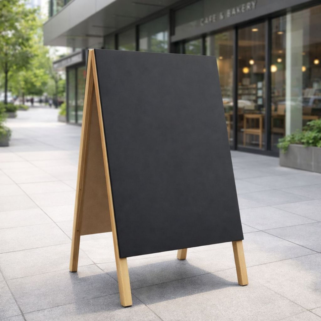 Cavalete de Propaganda 65x45cm Dupla Face para Calçada Ideal para Lojas Promoções Ofertas Comércio Restaurantes