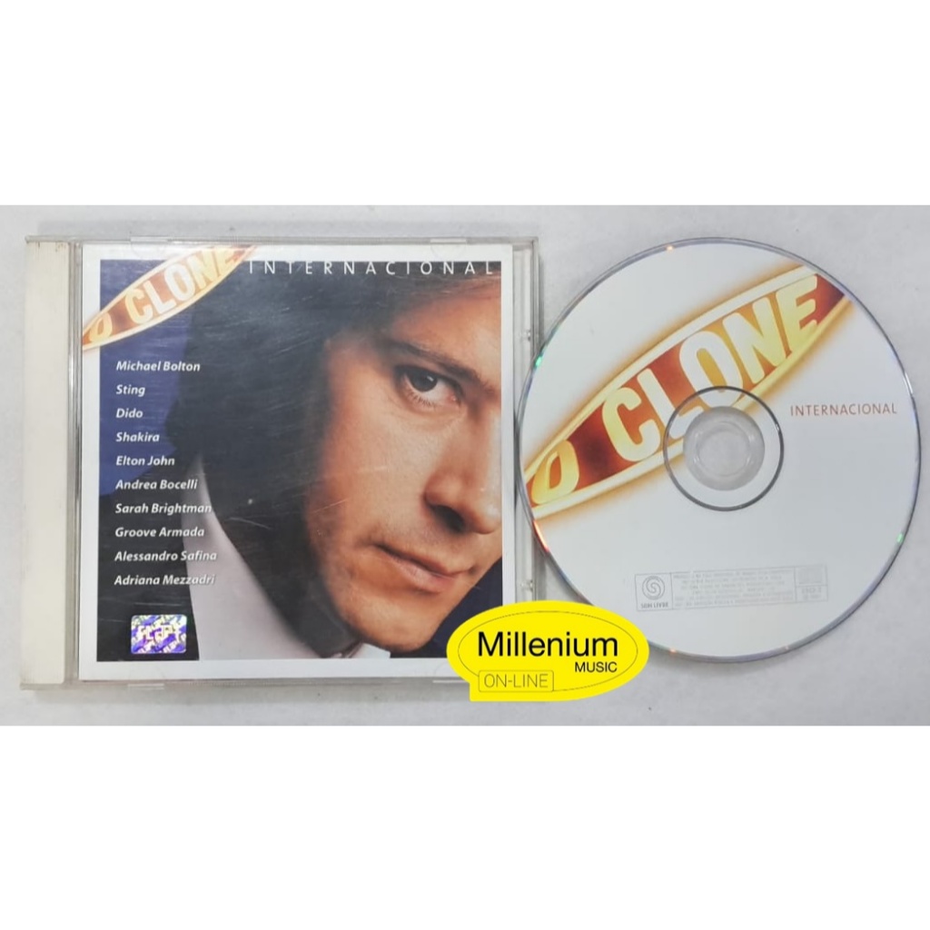 CD O Clone Trilha Sonora Internacional Da Novela 2002 Original Gravadora Colecionador Ótimo Estado