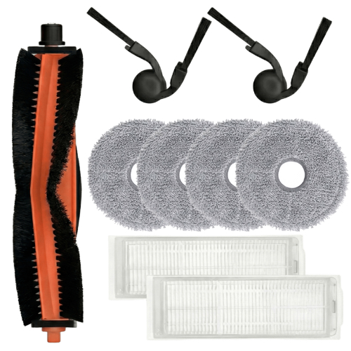 Kit Acessórios para Robô Aspirador Compatível com  S40Pro OV71GL Filtro Escova Mop