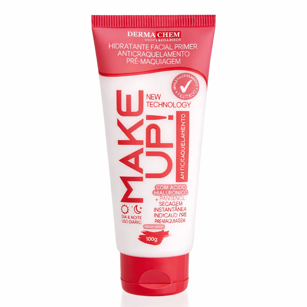 Hidratante Facial Primer Pré Maquiagem Make Up Anticraquelamento Dermachem
