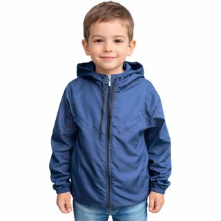Corta-Vento Infantil Unissex Lisa | Menino e Menina em Oferta na Shopee