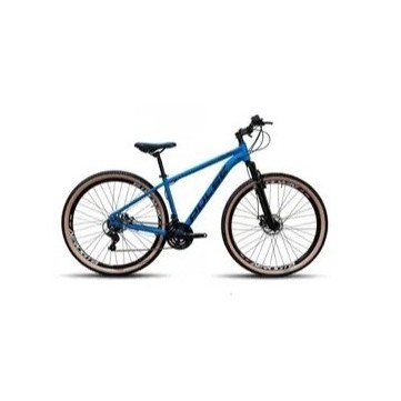 Bicicleta Aro 29 Pulse 21v Cambios Shimano Freios a disco Azul - Pulse Bike