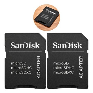 Kit C/ 2 Adaptador P/ Cartão De Memória Microsd Microsdhc Microsdxc