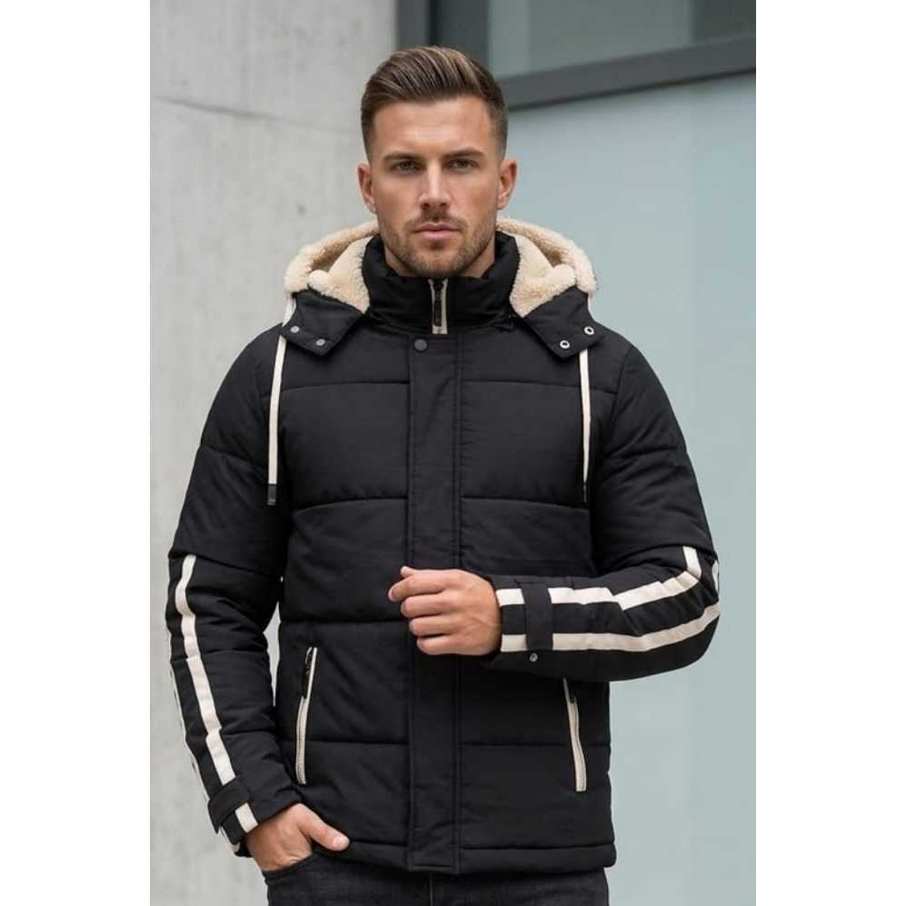 Jaqueta Bobojaco Masculina Forrada com Pelúcia + Fone de Ouvido Integrado - M ao G1