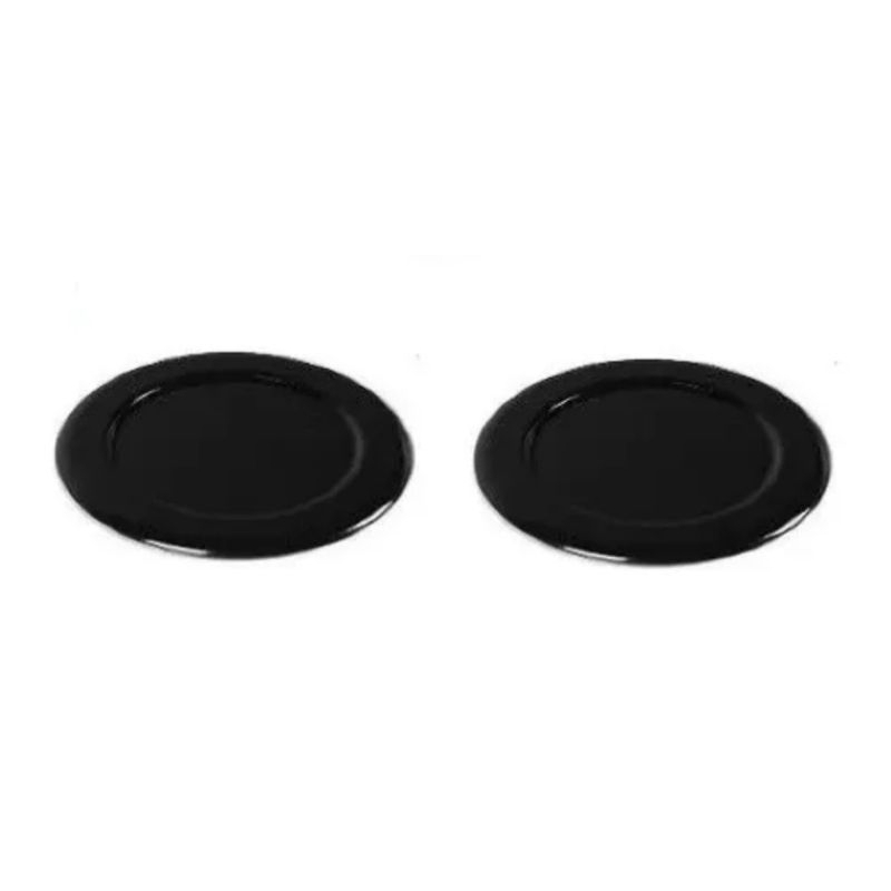 2 espalhadores tampinhas pequenos 7,5 cm para fogão continental bosch style, quantum, stratus, caprice