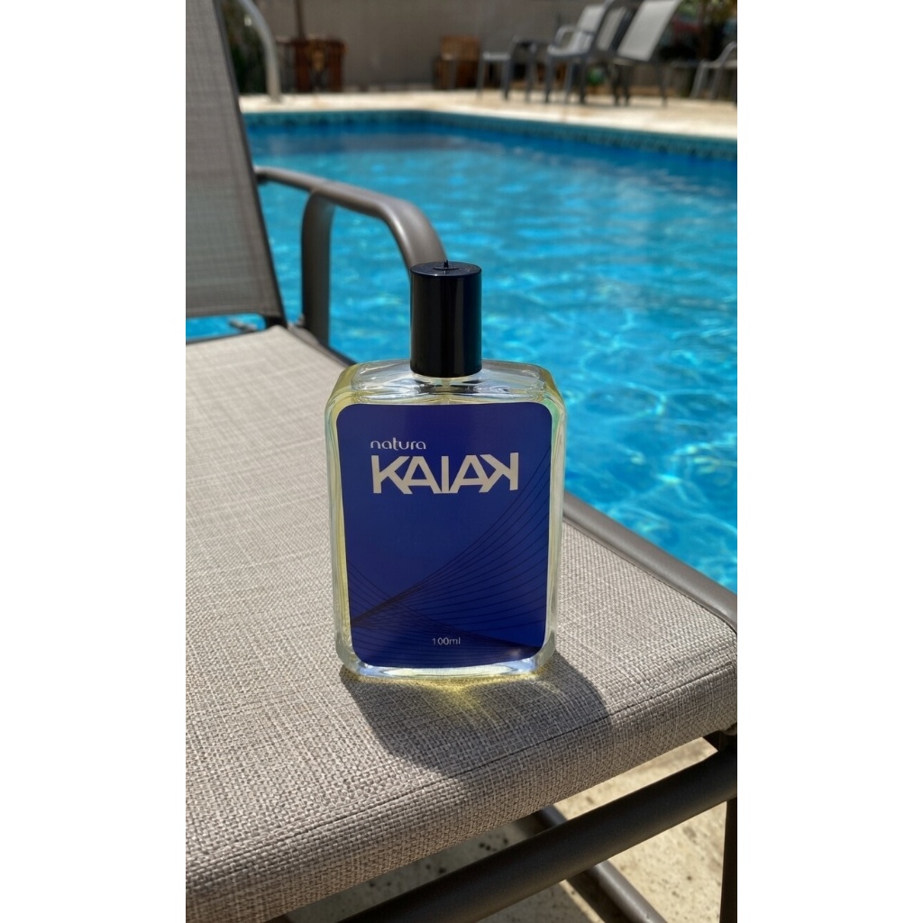 Perfume masculino kaiak 100ml tradicional fixação prolongada
