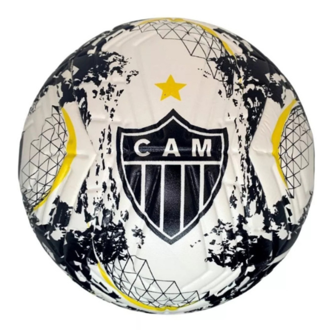 Bola De Futebol Dualt Atlético Mineiro Campo Número 05 - Oficial