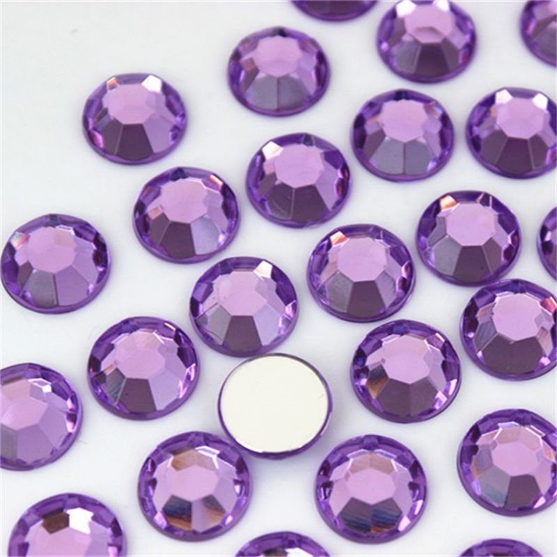 200 Strass Chaton acrílico 4mm ss16/ 3mm ss10